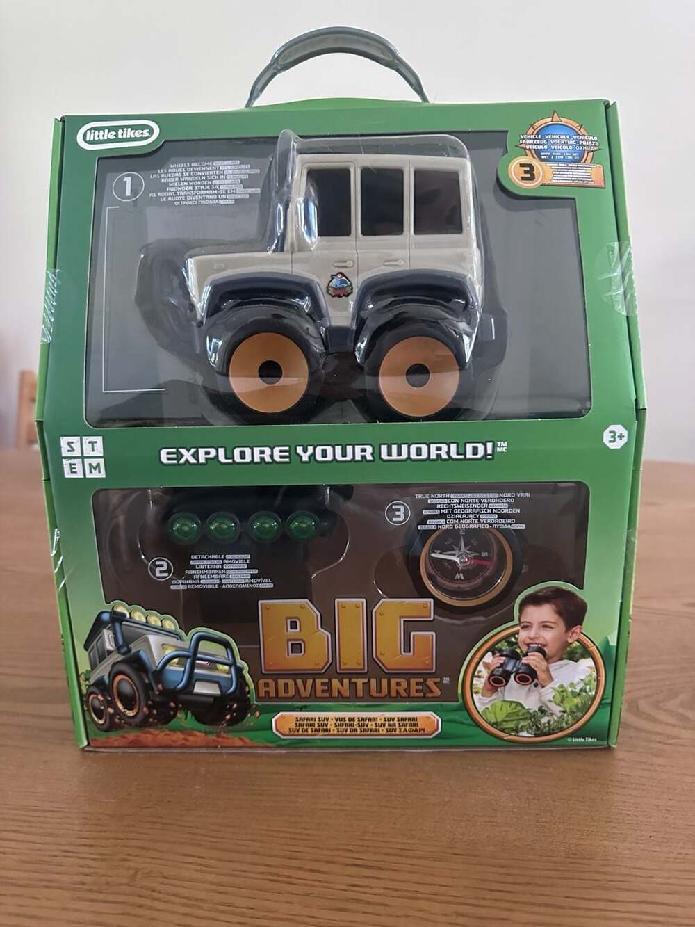 Little Tikes Big Adventures Safari Suv stem Toy